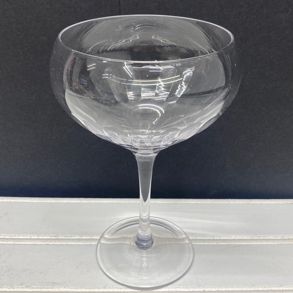 Niels Roadster 10-Oz. Etched Coupe Glass Set of Four - Picture 10 of 17